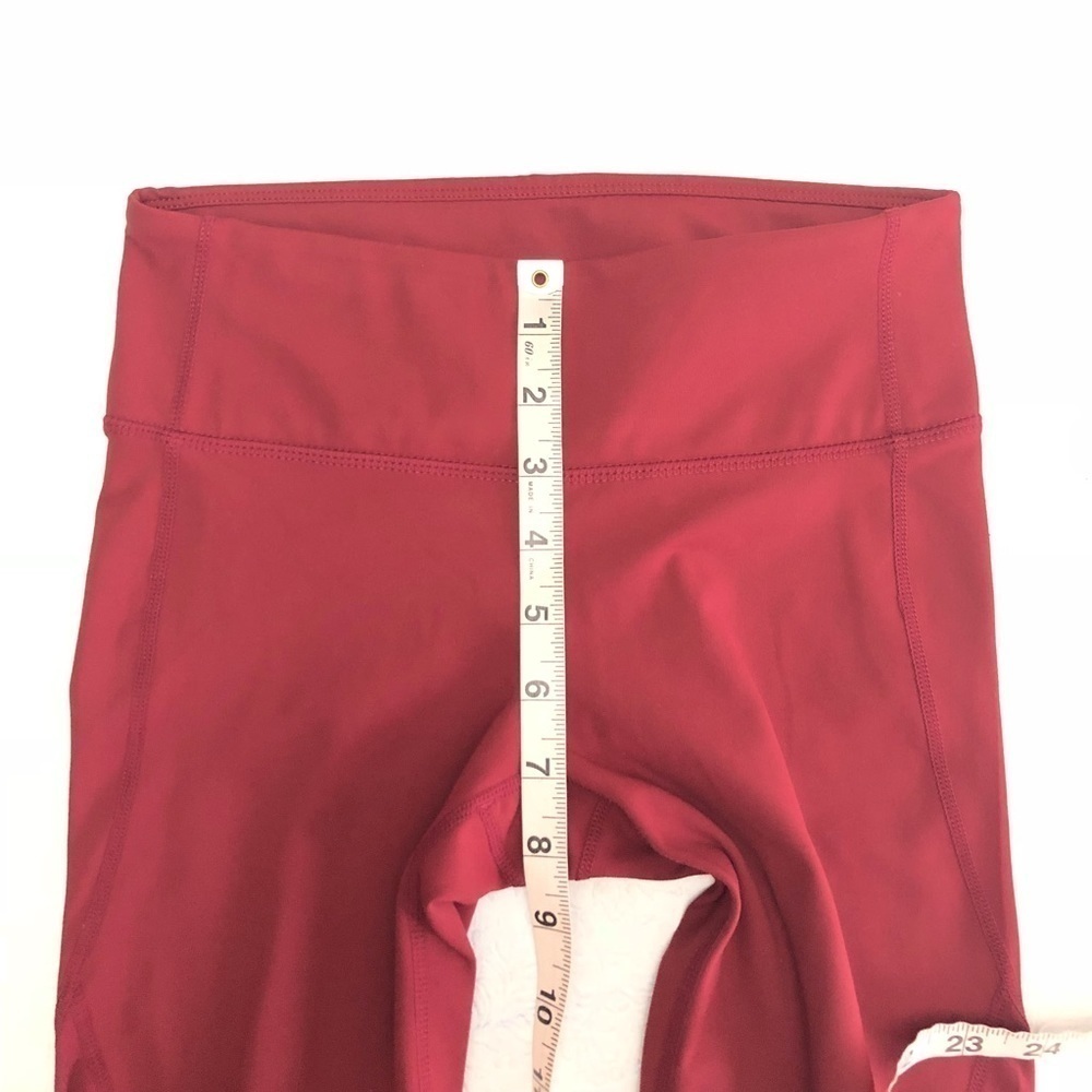 Fabletics Mid Rise Pureluxe Leggings Ruched 7/8 - Picture 9 of 10